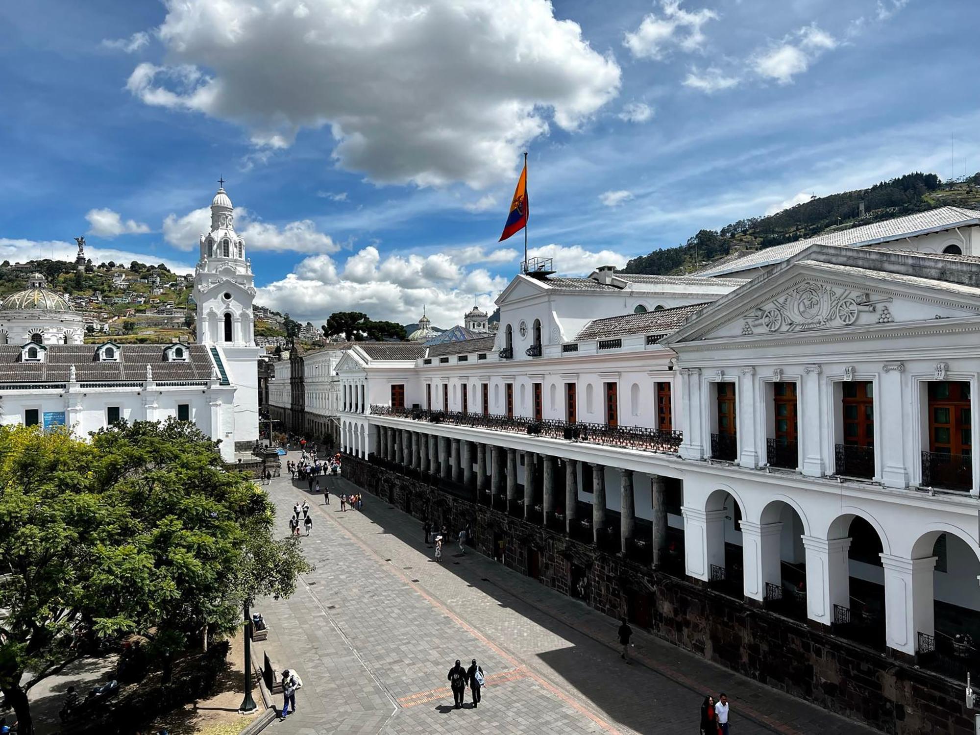 Plaza Grande Hotel キト エクステリア 写真